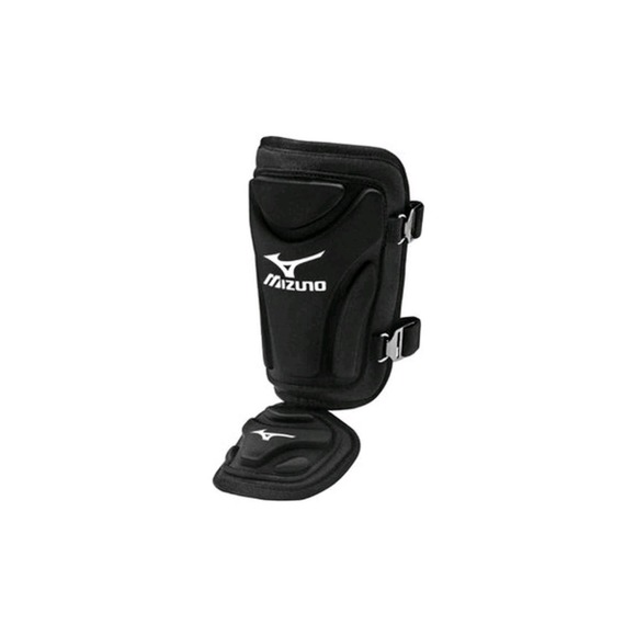 Mizuno Adult Batter's Light Weight Ankle Guard Baseball/Softball Black - Picture 1 of 1